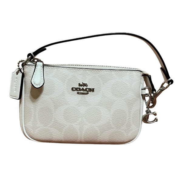 COACH Nolita 15 Signature Mini Bag/Purse Wristlet - Picture 1 of 15